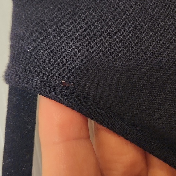 Daisy Fuentes Women's Black Sleeveless V-neckline Ruffled Front Dress Size S - Picture 12 of 12